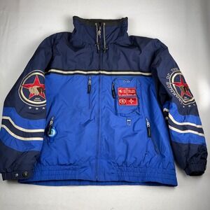 Bogner Vintage Goan Thylmann Jacket Blue Legends of the West New Mexico Mens 44